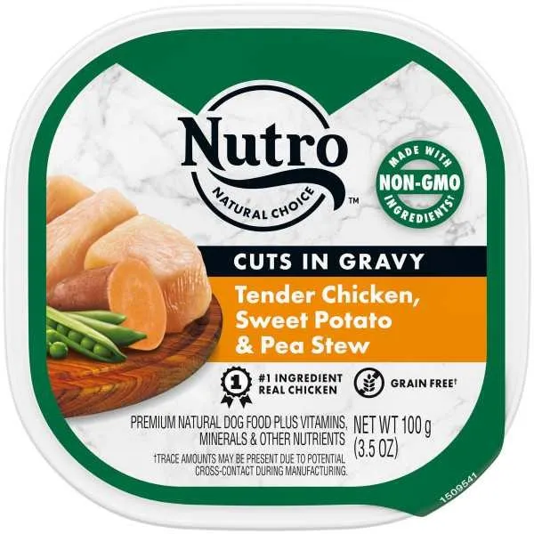 24/3.5 oz. Nutro Tender Chicken, Sweet Potato & Pea - Food